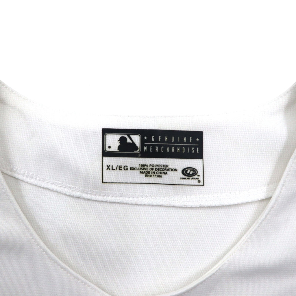 MLB TRUE FAN Maglia da baseball XL Bianco Poliestere Detroit Tigers