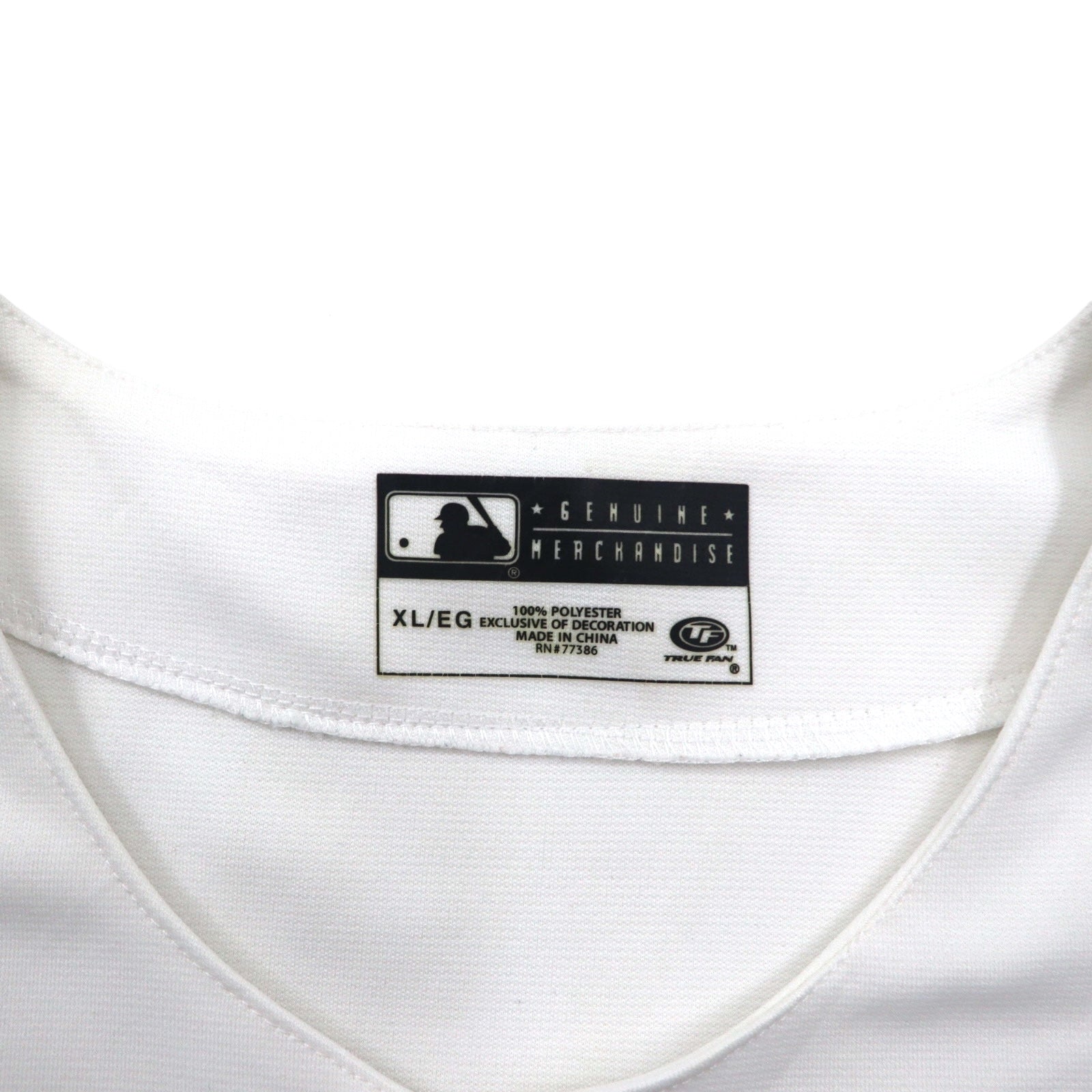 MLB TRUE FAN Maglia da baseball XL Bianco Poliestere Detroit Tigers
