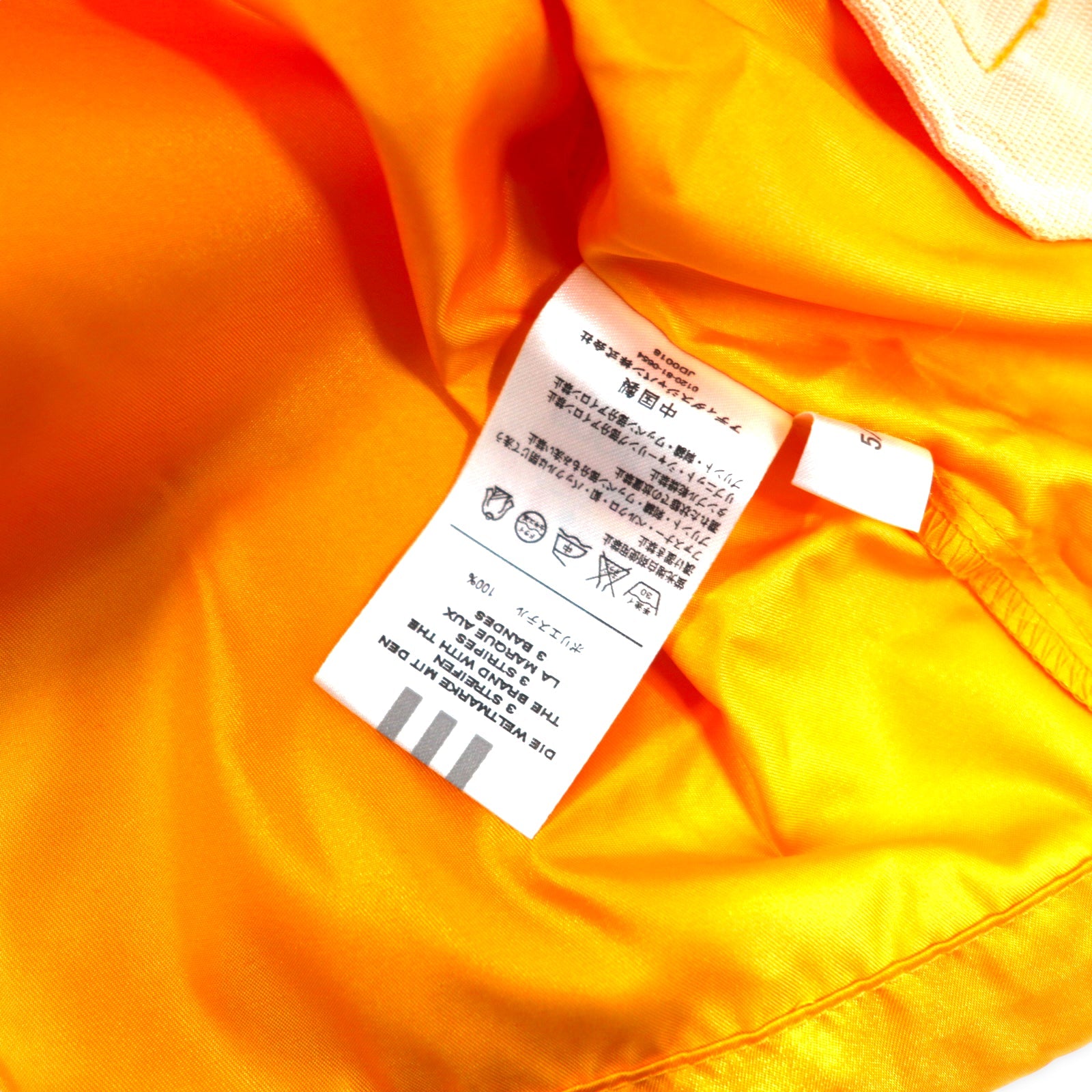 adidas Anni 2000 Track Jacket Tuta M Arancione Poliestere 3 Strisce Nuovo con etichette