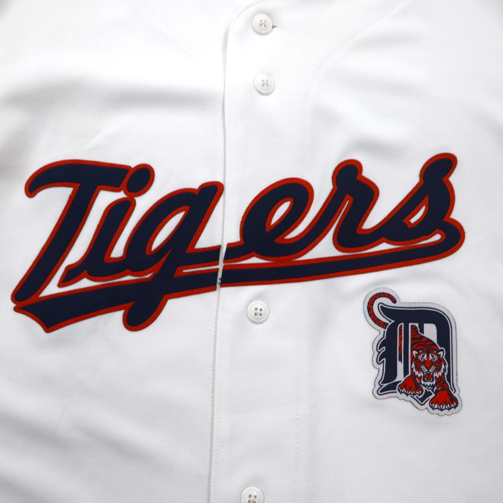 MLB TRUE FAN Maglia da baseball XL Bianco Poliestere Detroit Tigers
