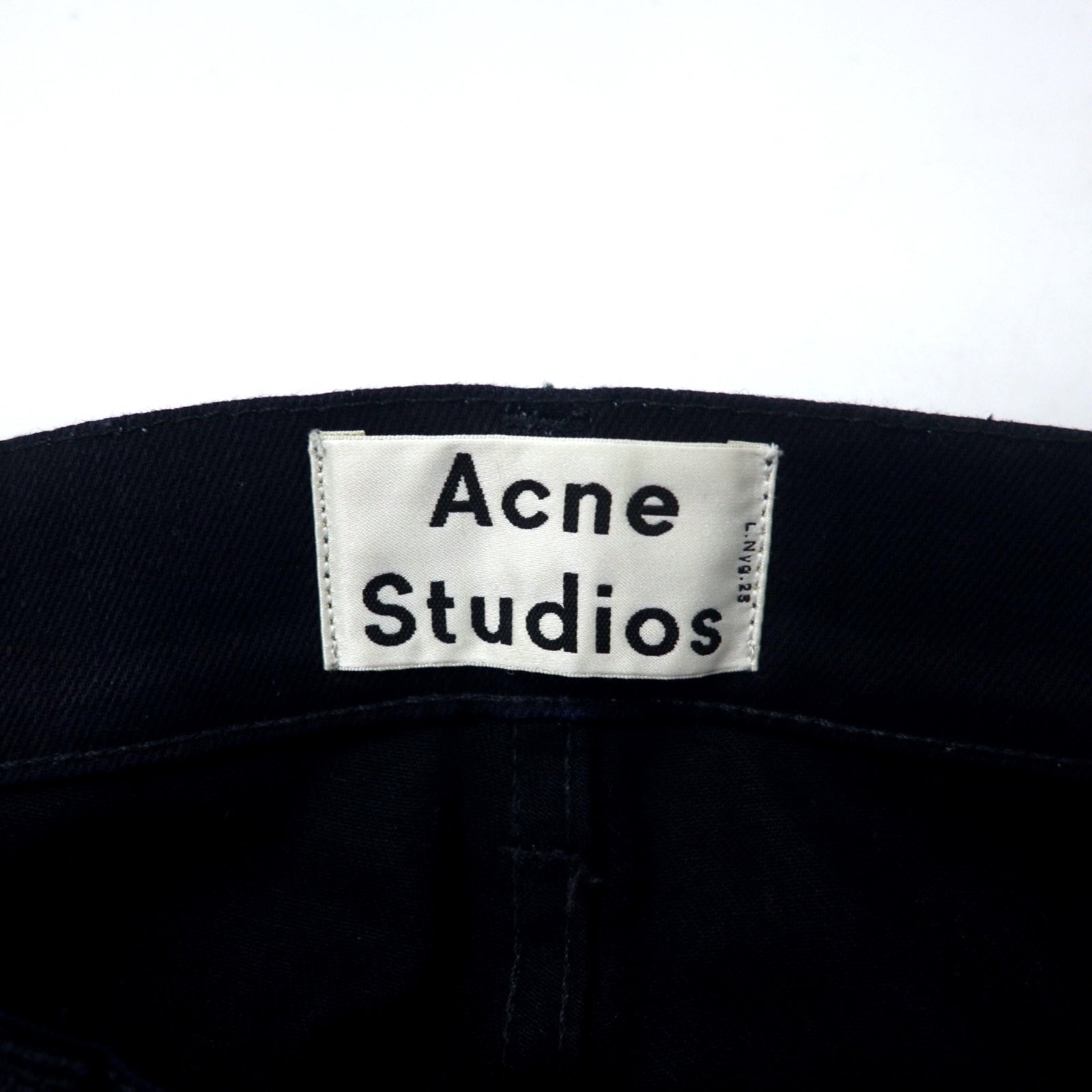 Acne Studios Jeans Skinny Elasticizzati 31 Blu Scuro Cotone ACE NAVY CASH