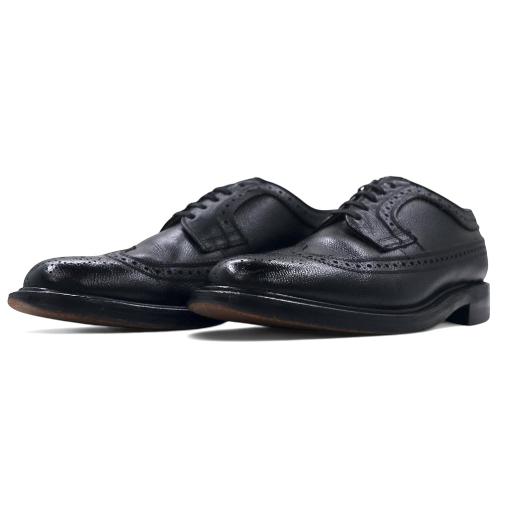 REGAL Scarpe Wingtip Medallion Country 23.5cm Nere in Pelle Goffrata 6263 2235 Prodotto in Giappone