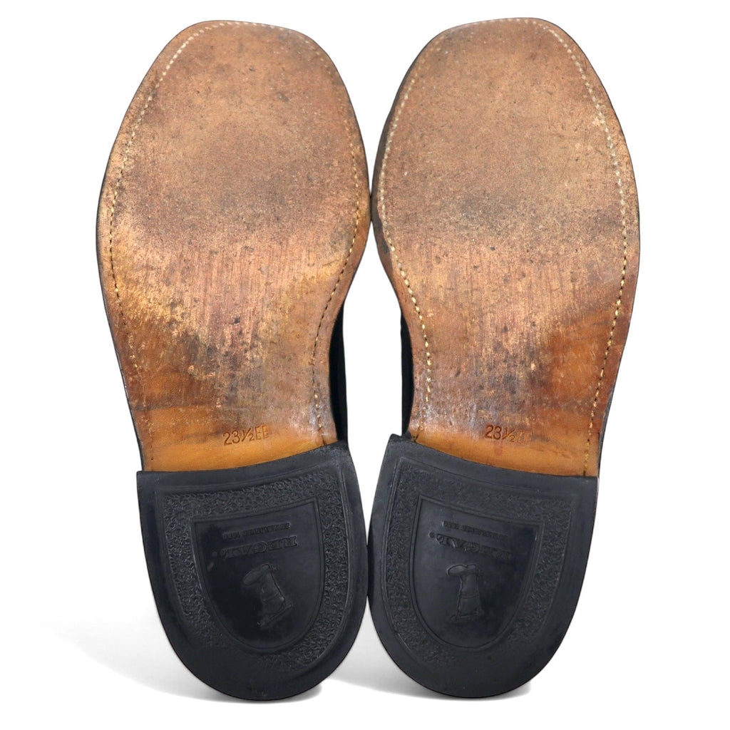 REGAL Scarpe Wingtip Medallion Country 23.5cm Nere in Pelle Goffrata 6263 2235 Prodotto in Giappone
