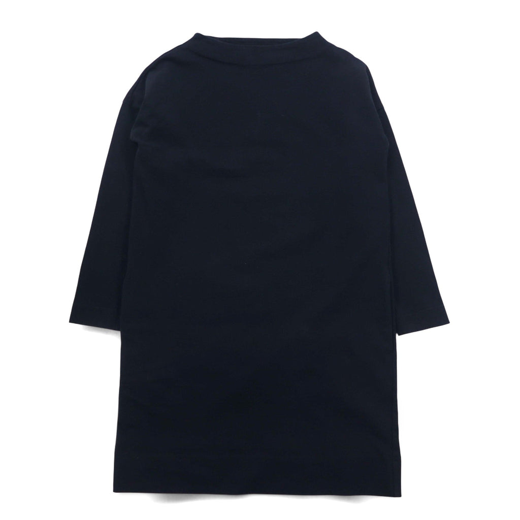 Traditional Weatherwear ボトルネック スクエア ワンピース S ブラック サイドポケット L172CJOP0053FM