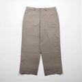L.L.Bean コットンツイル ワイド チノパンツ ワークパンツ XL ベージュ NATURAL FIT 262553 WRINKLE FREE