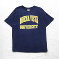 FRUIT OF THE LOOM 90年代 カレッジプリント Tシャツ XXL ネイビー エルサルバドル製