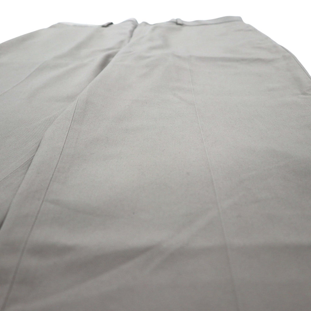 L.L.Bean コットンツイル ワイド チノパンツ ワークパンツ XL ベージュ NATURAL FIT 262553 WRINKLE FREE