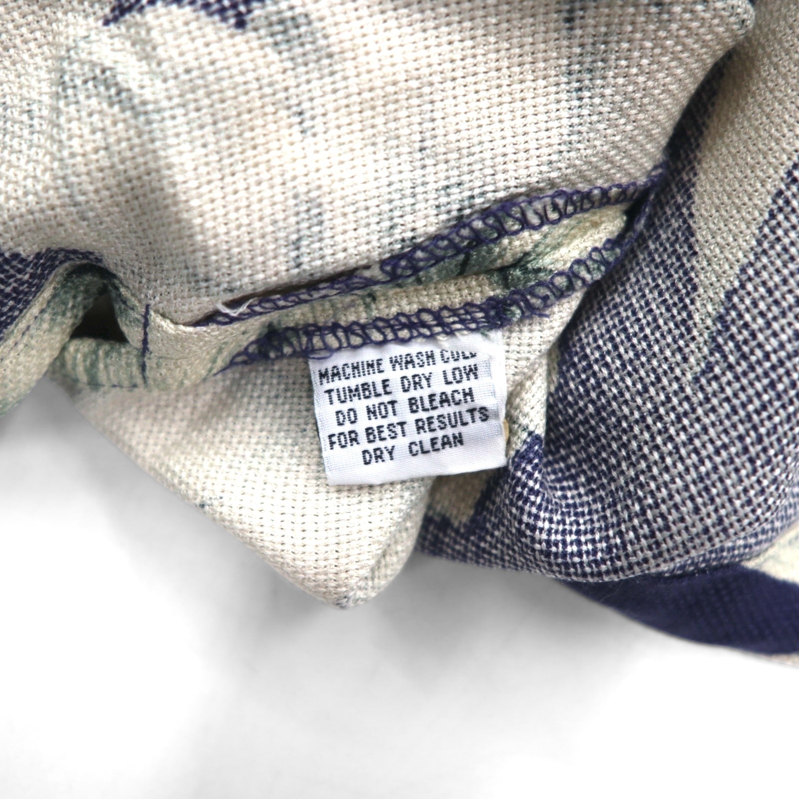 TOMMY BAHAMA Camicia hawaiana in seta con colletto aperto, motivo ibisco, taglia XL, blu navy