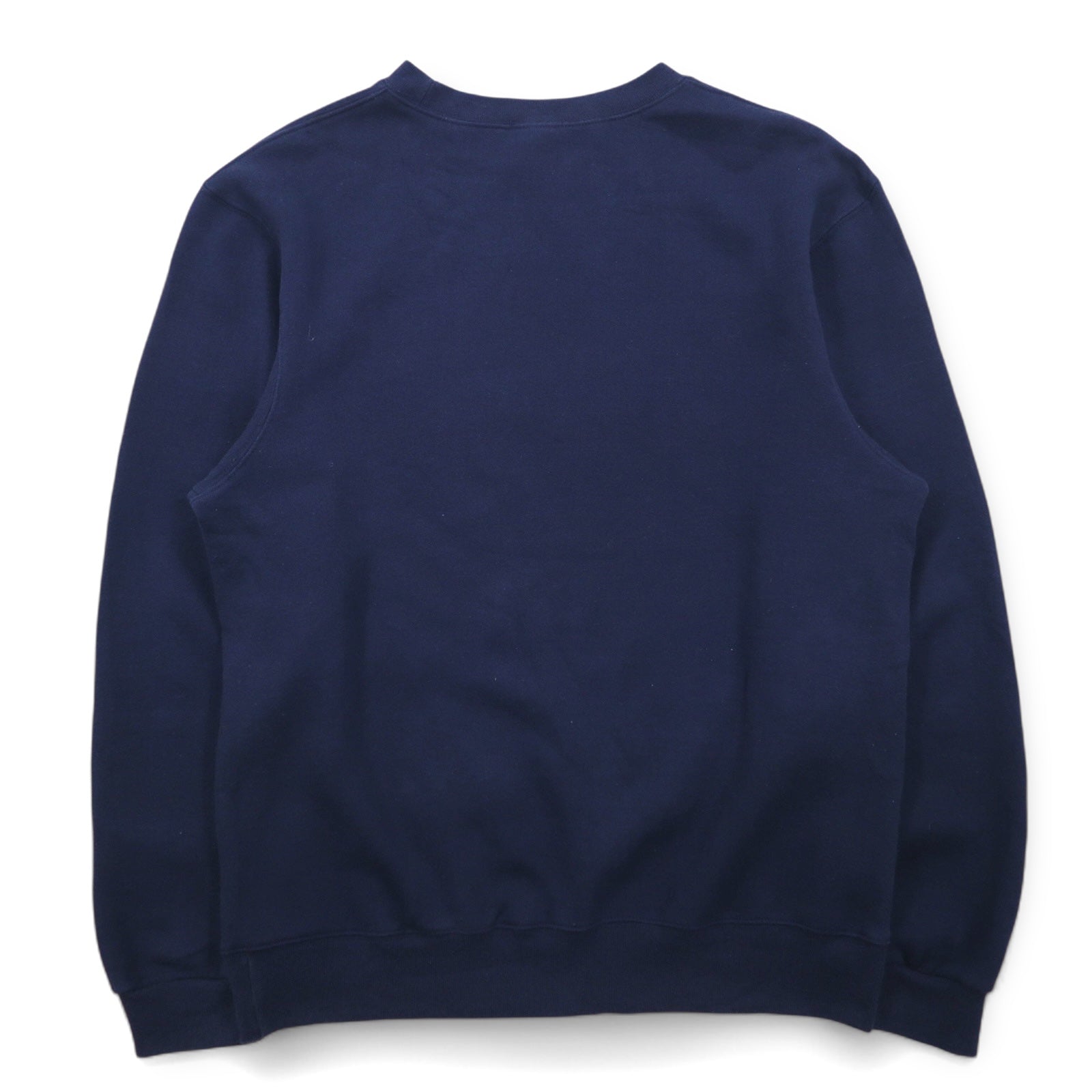 US NAVY Militare USA Stampa Felpa M Blu Navy Cotone SOFFE