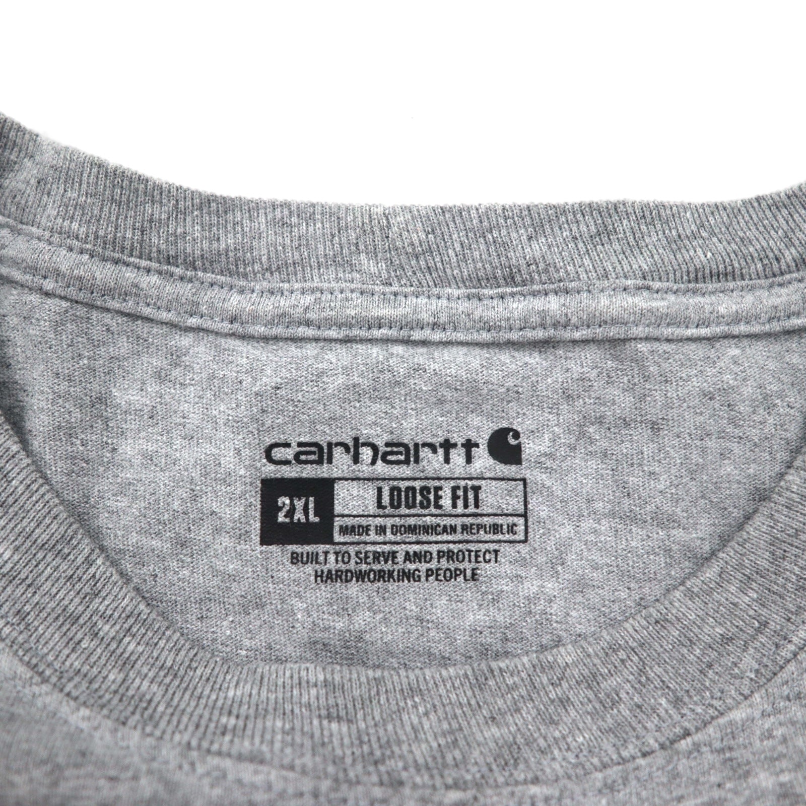 Carhartt t-shirt loose fit tasca 2XL LOOSE FIT grigia cotone