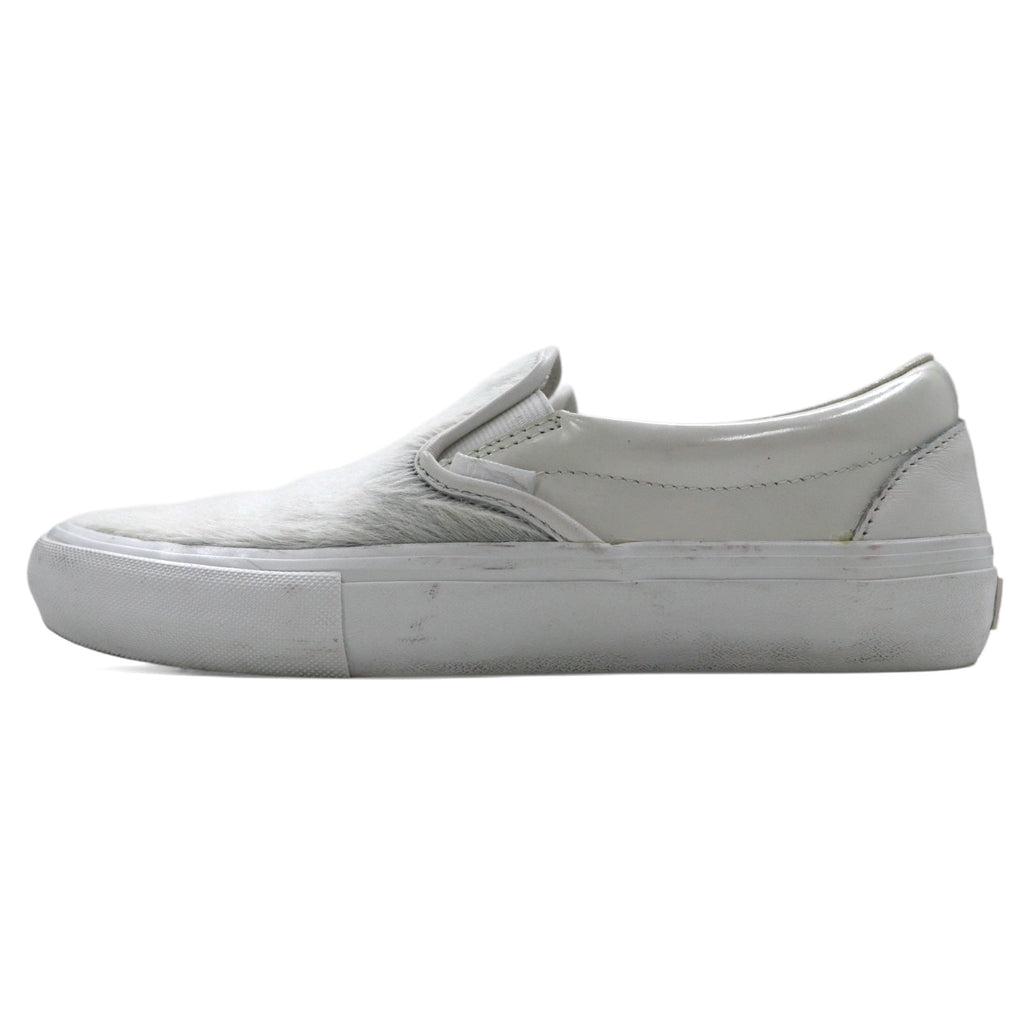 ENGINEERED GARMENTS × VANS VAULT Slip-on SLIP-ON sneakers 25.5cm white leather ponyskin