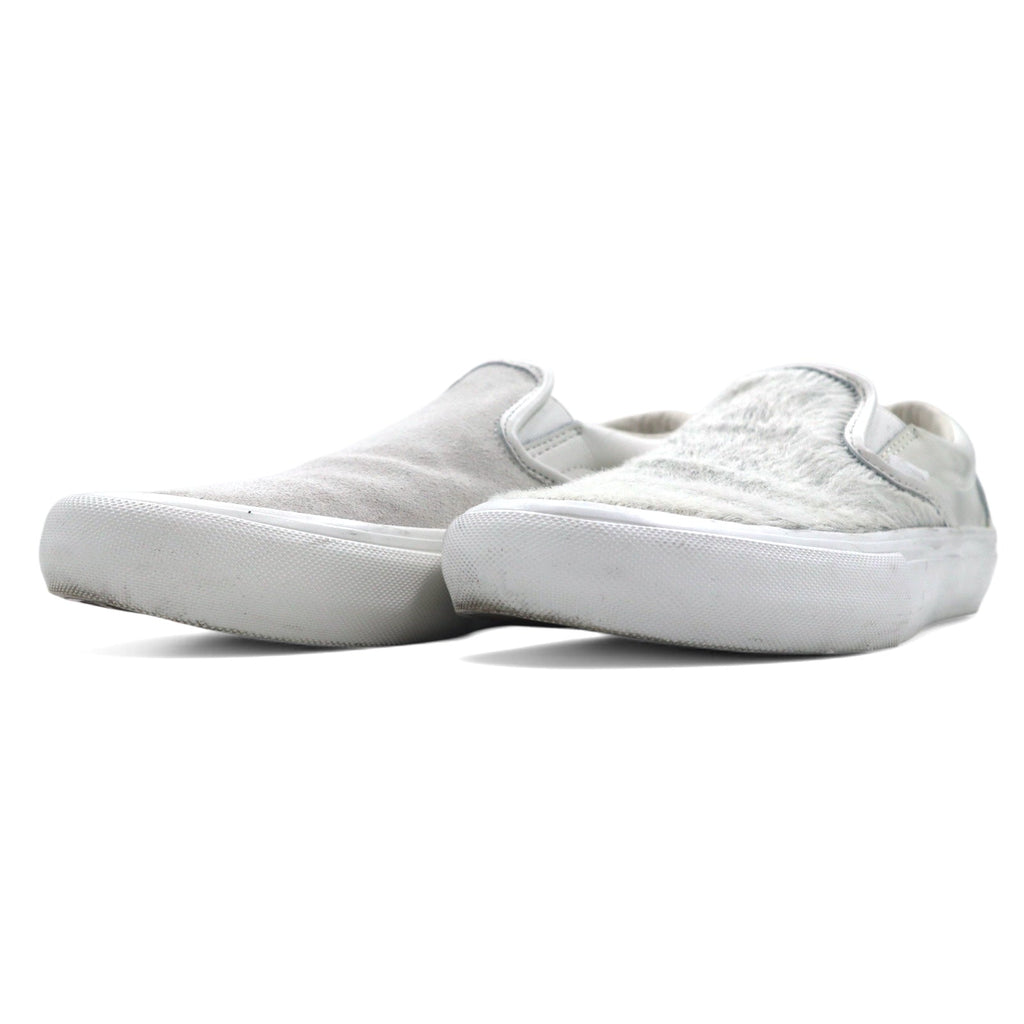ENGINEERED GARMENTS × VANS VAULT Slip-on SLIP-ON sneakers 25.5cm white leather ponyskin