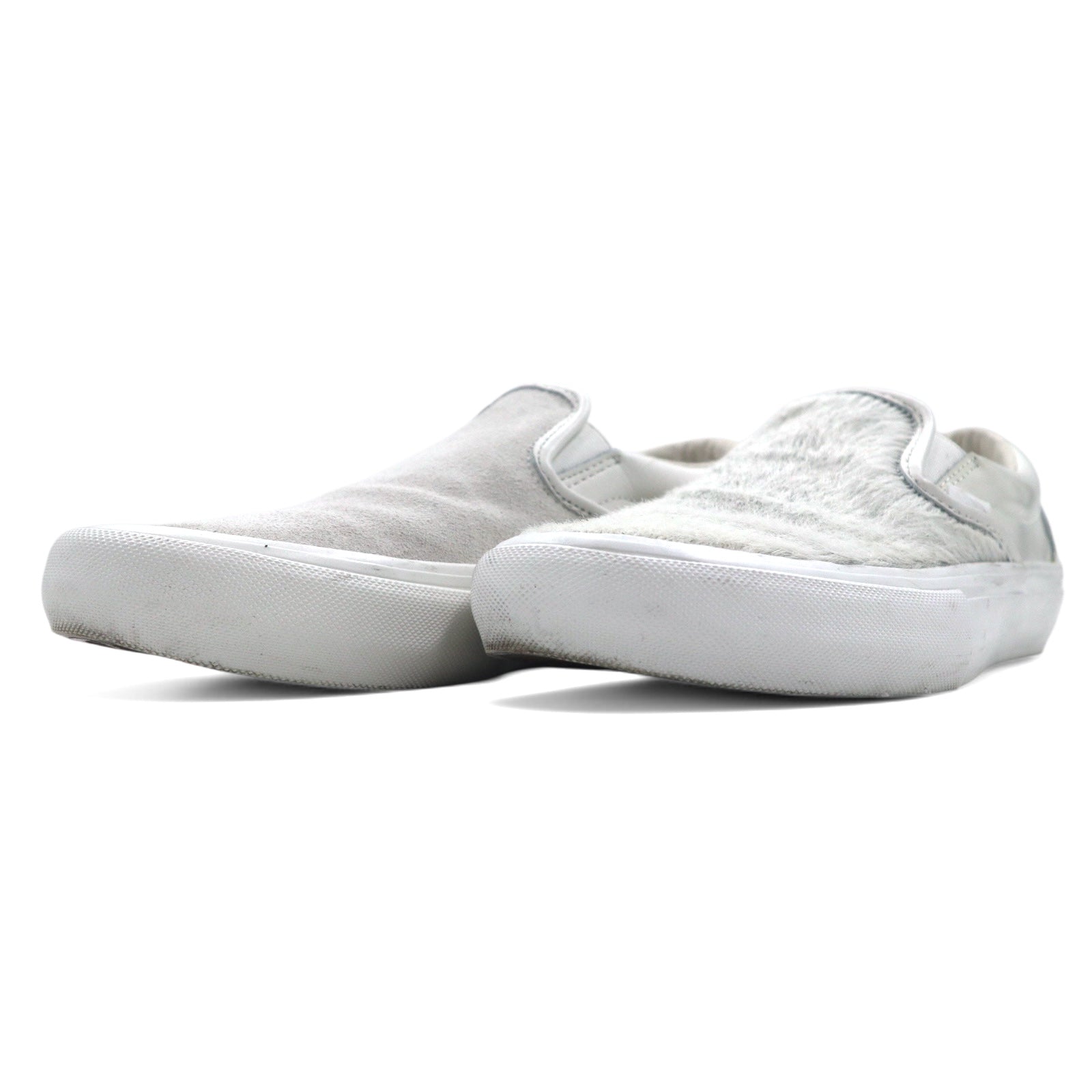 ENGINEERED GARMENTS × VANS VAULT Slip-on SLIP-ON sneakers 25.5cm white leather ponyskin