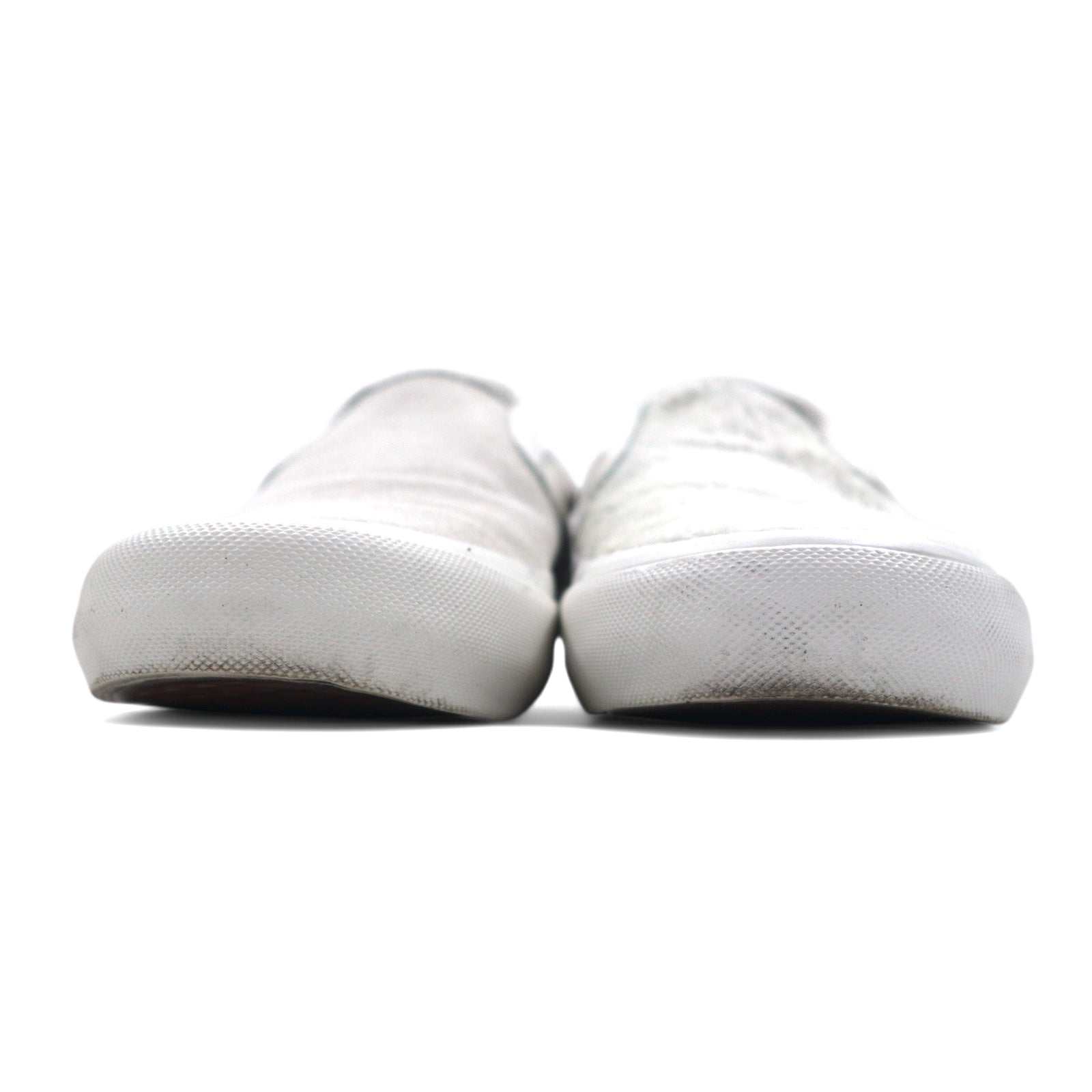 ENGINEERED GARMENTS × VANS VAULT Slip-on SLIP-ON sneakers 25.5cm white leather ponyskin