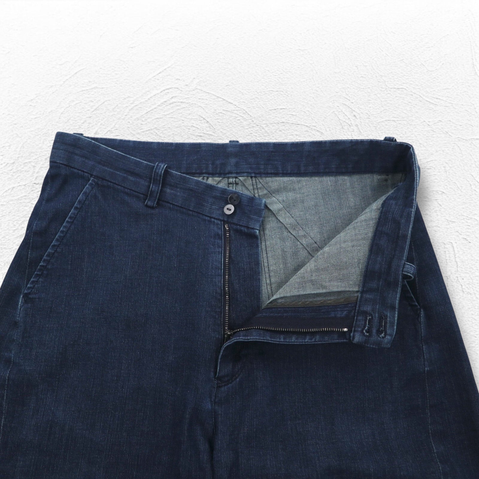 ka na ta jeans tiny pants skinny S indaco blu made in Japan