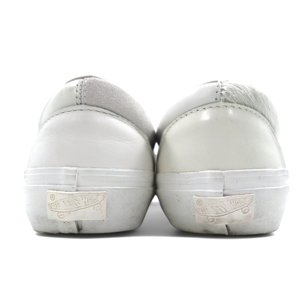 ENGINEERED GARMENTS × VANS VAULT Slip-on SLIP-ON sneakers 25.5cm white leather ponyskin