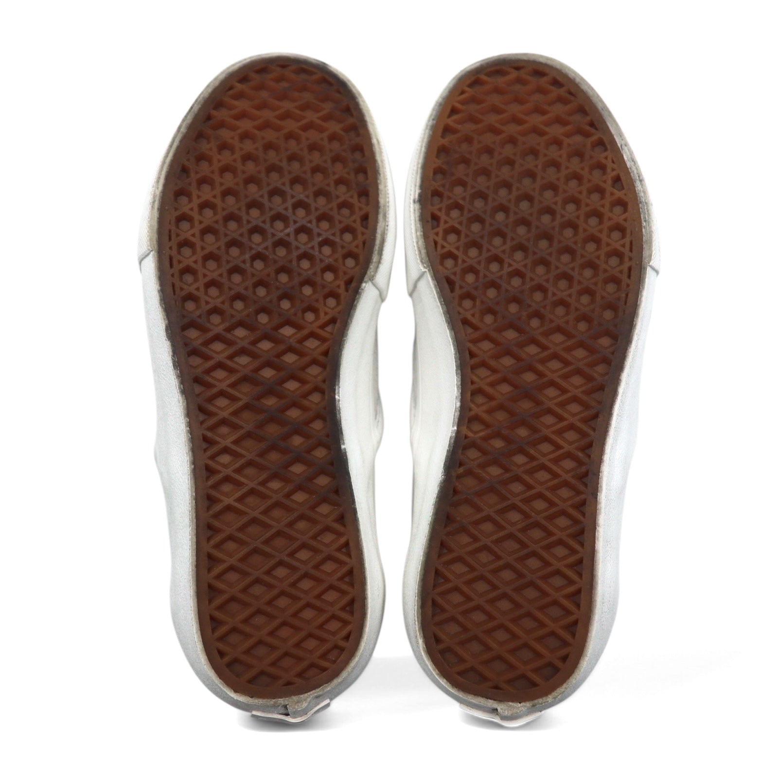 ENGINEERED GARMENTS × VANS VAULT Slip-on SLIP-ON sneakers 25.5cm white leather ponyskin