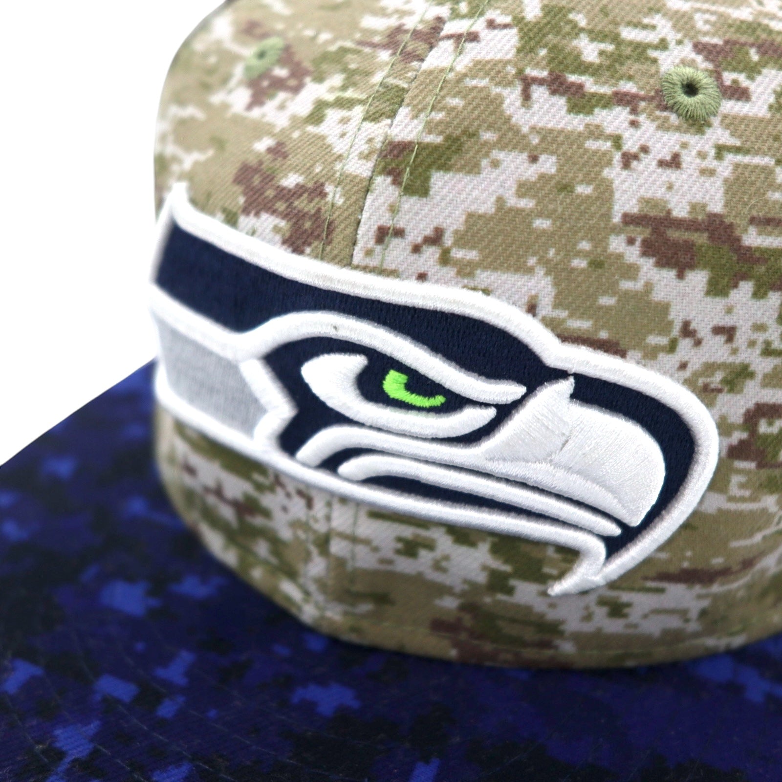 NEW ERA × NFL Cappellino da baseball 60.6 cm cachi mimetico poliestere SEATTLE SEAHAWKS