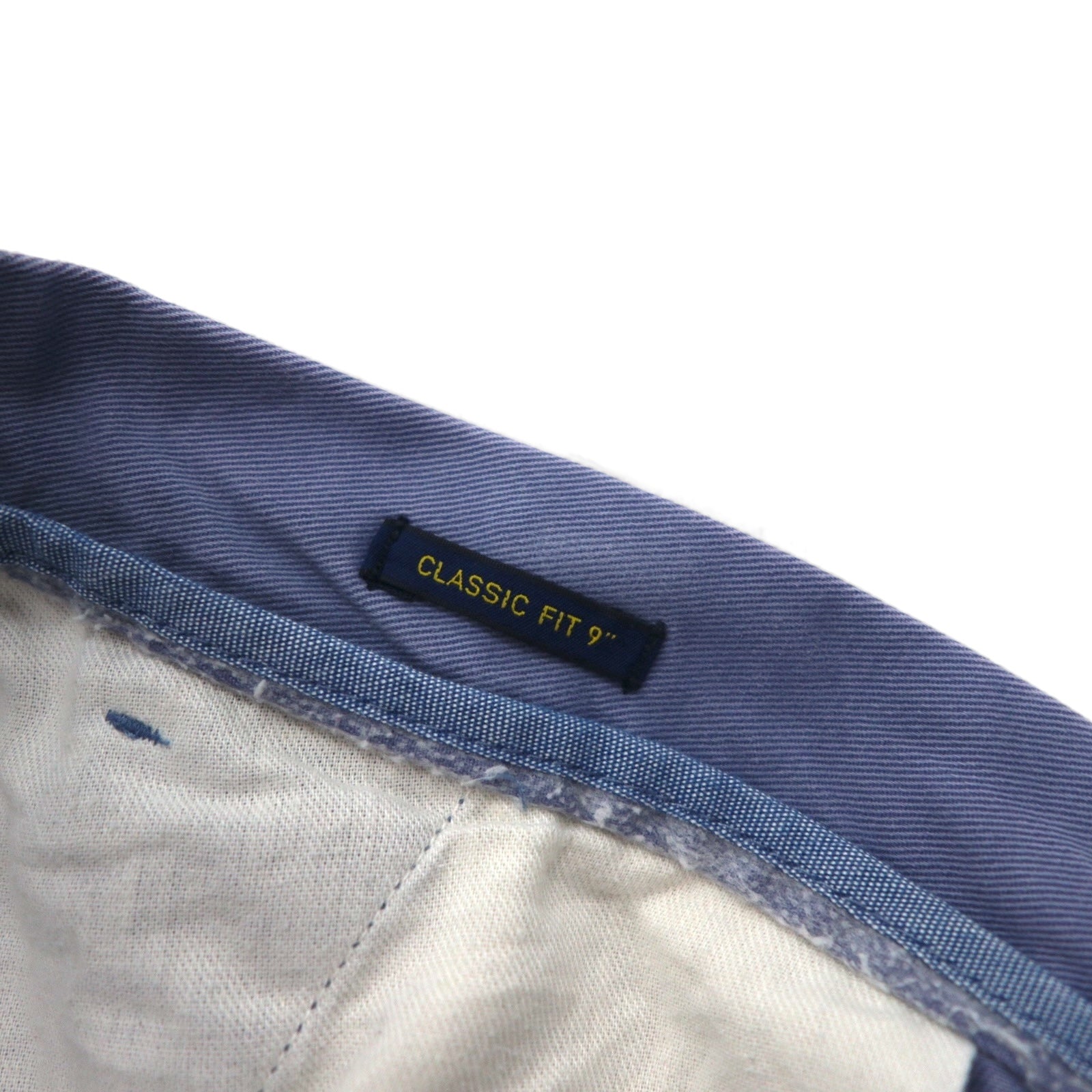POLO RALPH LAUREN Pantaloncini ricamati all-over pony, in cotone, taglia L, blu navy