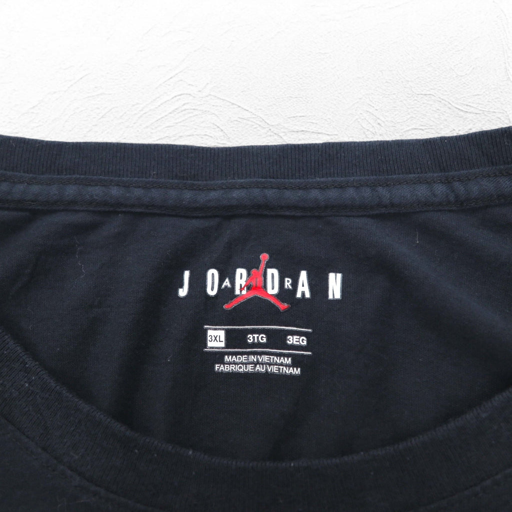 JORDAN BRAND ( NIKE ) T-shirt con stampa Slash 23 3XL nero Jumpman numerato AQ4108-010