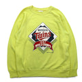 USA製 80年代 BASSETT-WALKER MLB スウェット L イエロー コットン MINNESOTA TWINS