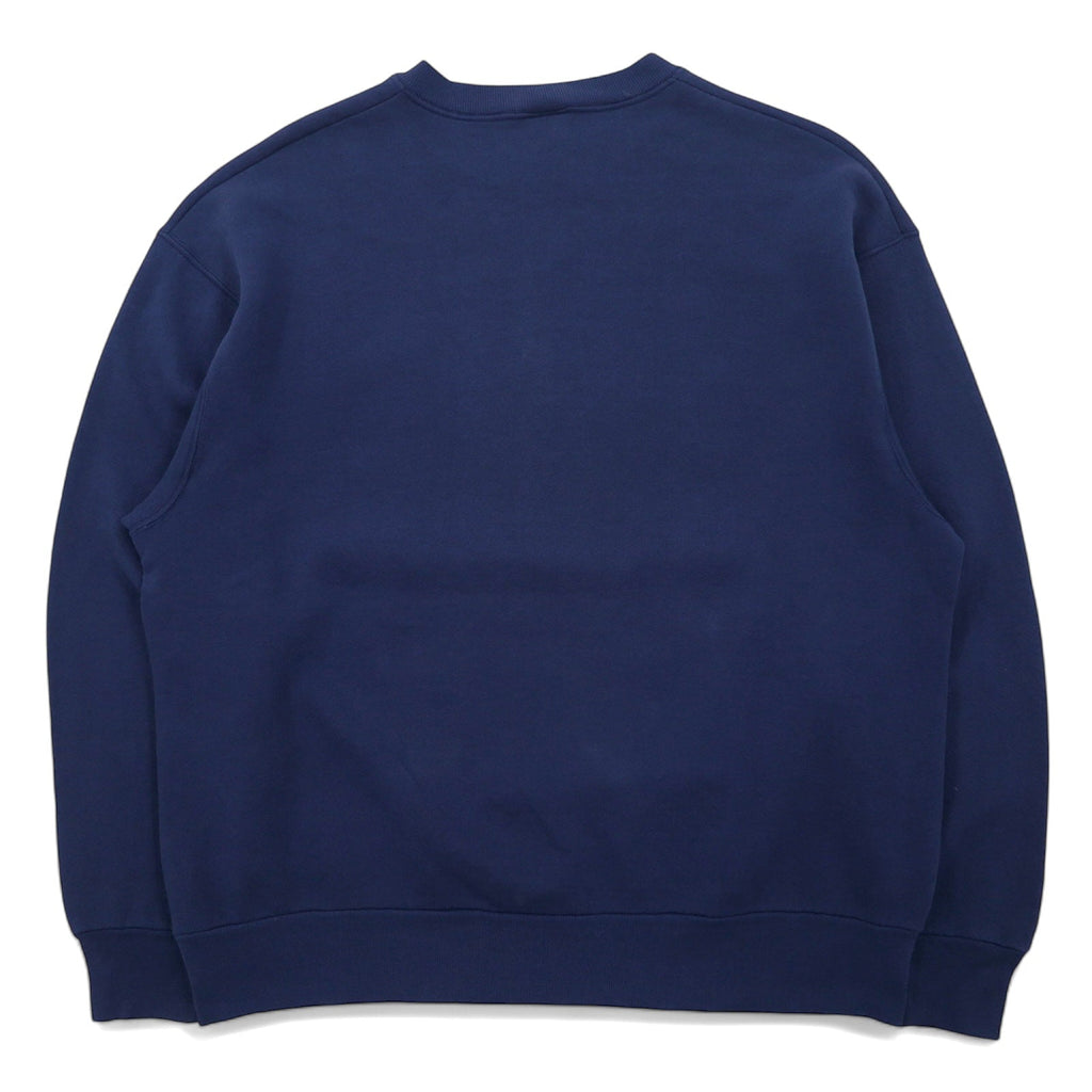 Felpa stampata baseball FRUIT OF THE LOOM anni '90, Made in Canada, taglia XL, blu navy, cotone, WORLD CHAMPS