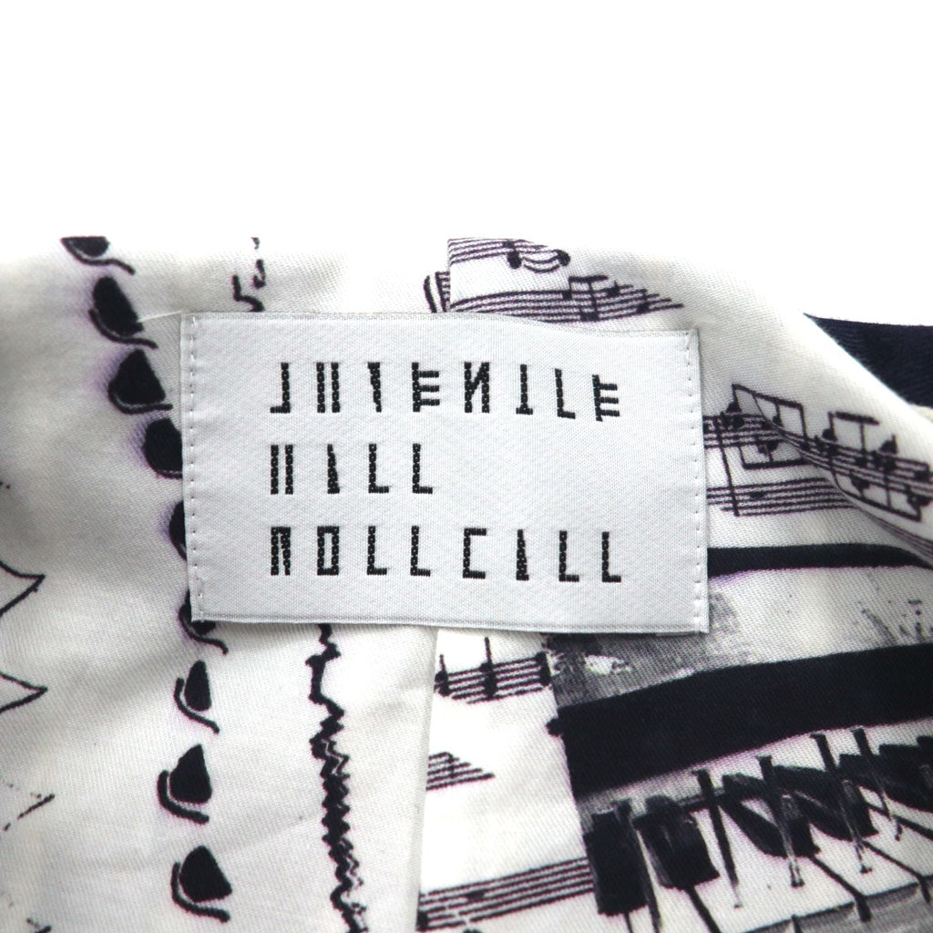 JUVENILE HALL ROLL CALL シャツ ジャケット FREE ネイビー ストライプ 日本製