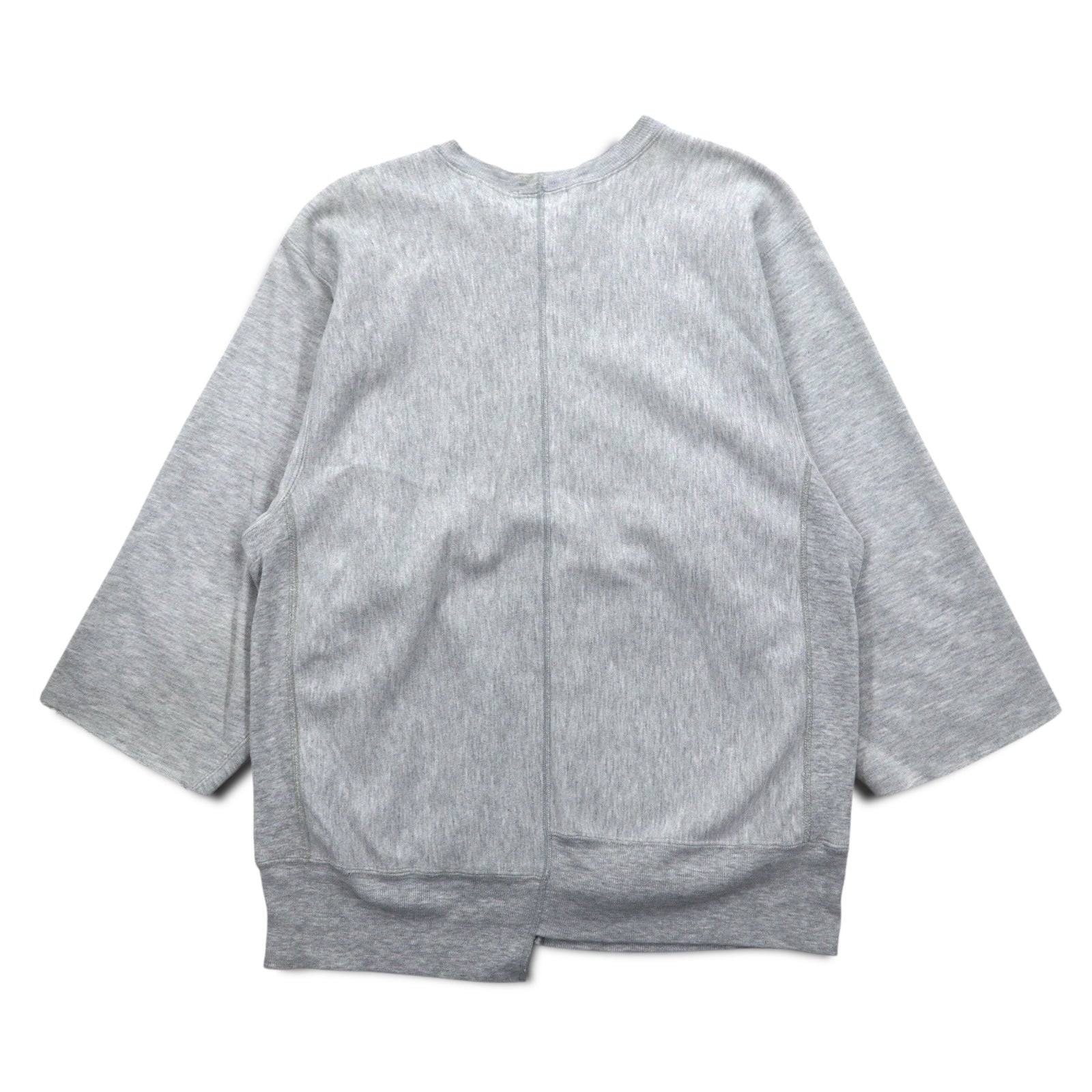 J.S.HOMESTEAD Giacca rielaborata Re-weave con cerniera, felpa, L, stampa college, NOVEL CLOTHING