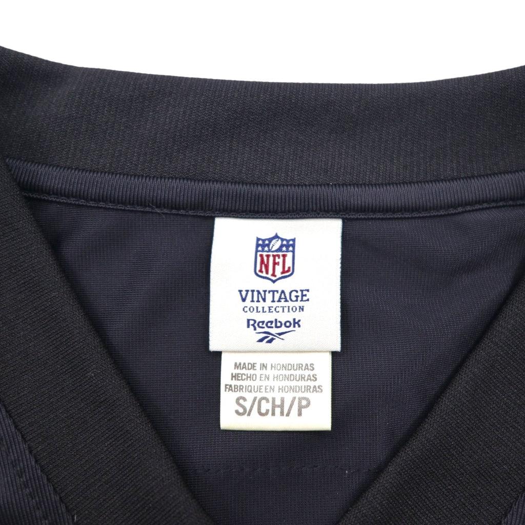 Reebok Vintage Collection MAGLIA DA GIOCO VINTAGE COLLECTION L Nera Nylon Poliestere NFL Numerata