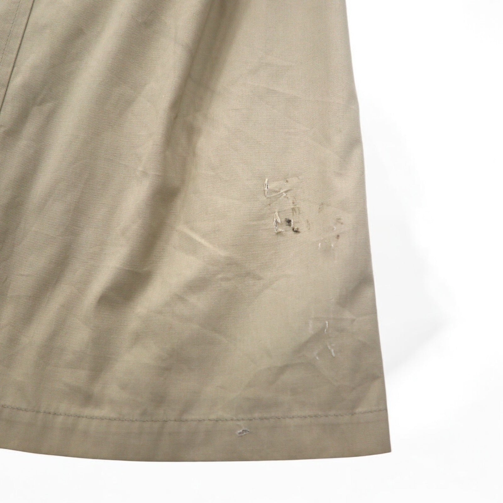 LONDON FOG anni '90 MAINCOATS trench doppiopetto taglia L beige con fodera in pelliccia sintetica removibile e cintura