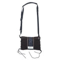 Azuma TALLIT STRIPE UTILITY SACK, borsa a tracolla marrone in lana jacquard con lacci, modello 20AH-AC-05 HAZE, prodotta in Giappone