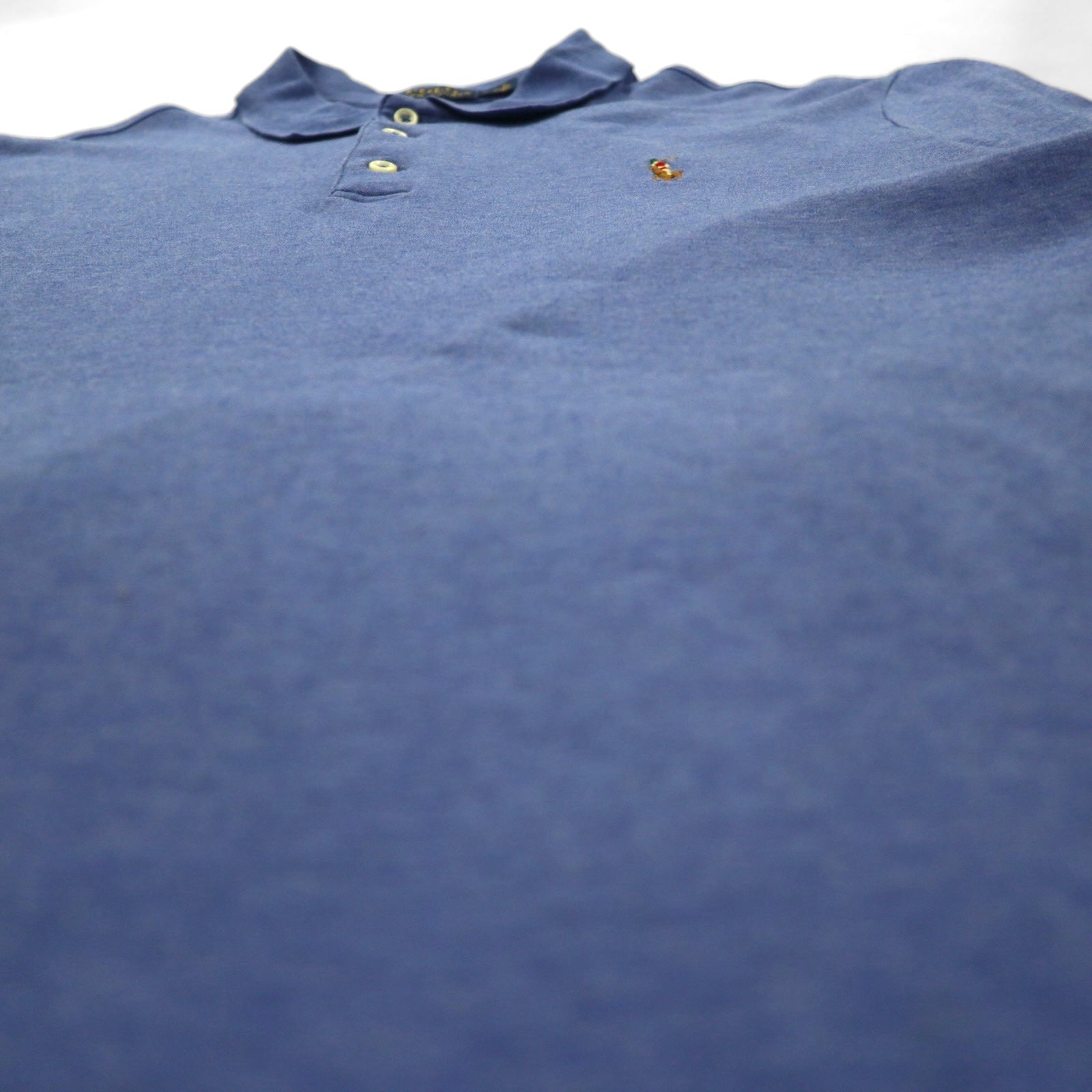 POLO RALPH LAUREN Polo classica L CLASSIC FIT blu ricamo piccolo pony