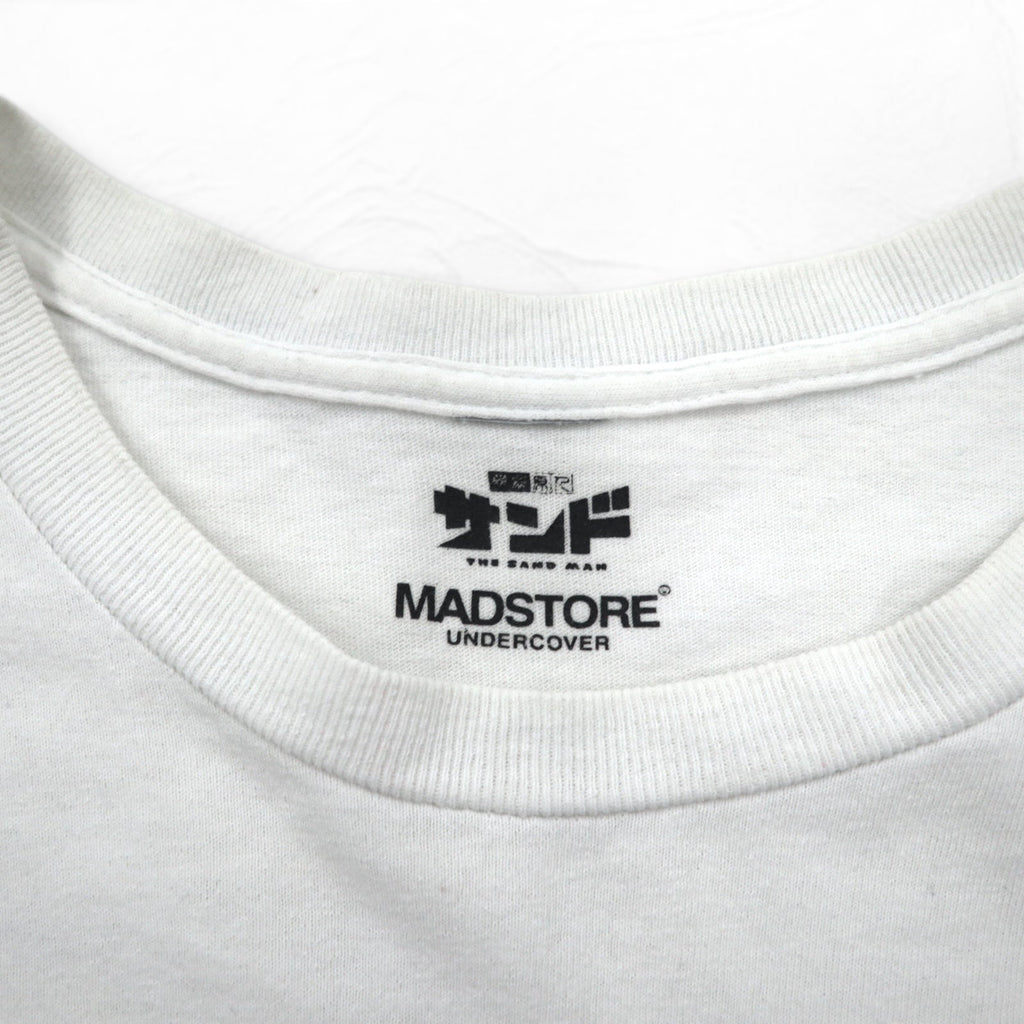 UNDERCOVER MADSTORE Tシャツ L ホワイト 未来原人サンド -THE SAND MAN-