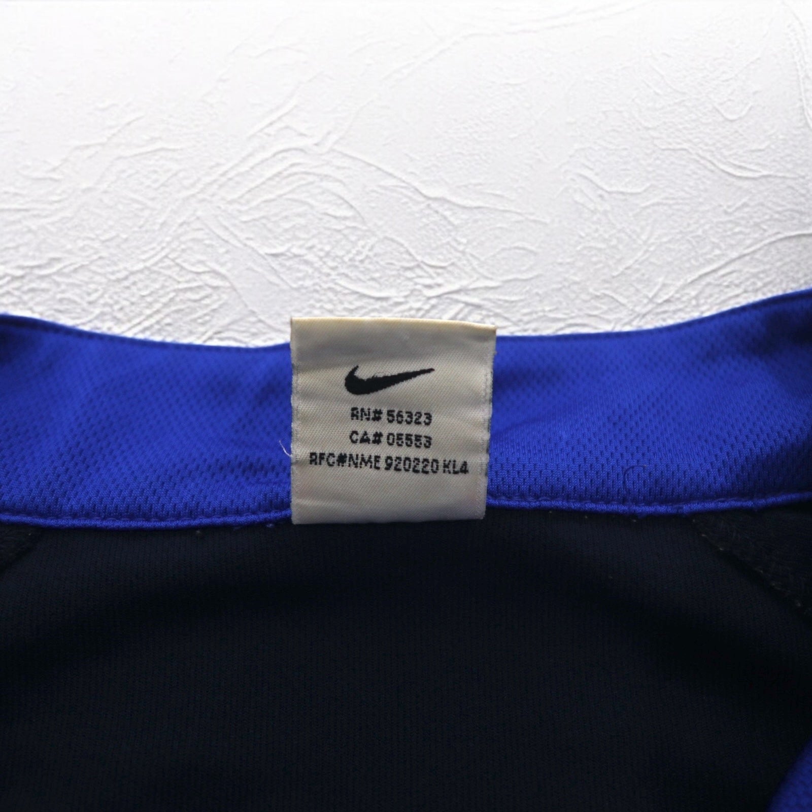 NIKE anni '90 etichetta TEAM, maglia basket a maniche corte, giacca sportiva track jacket, taglia 2XL, colore blu, logo Swoosh