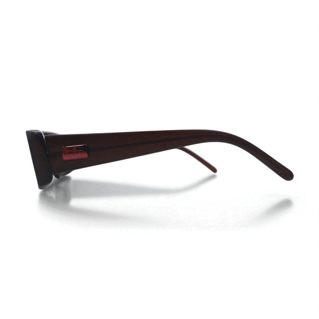 GUCCI イタリア製 レクタングルー サングラス ブラウン 140 GG2450/S E9P 52◻︎17