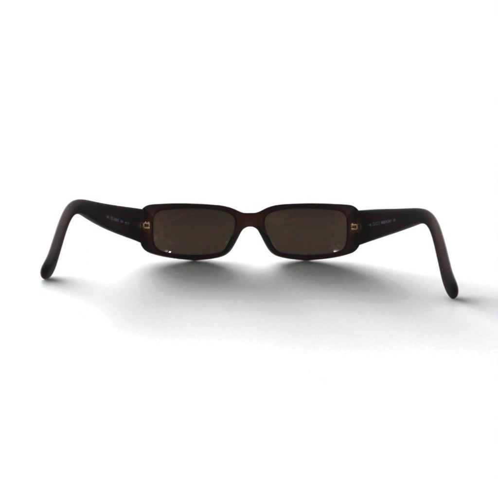 GUCCI イタリア製 レクタングルー サングラス ブラウン 140 GG2450/S E9P 52◻︎17