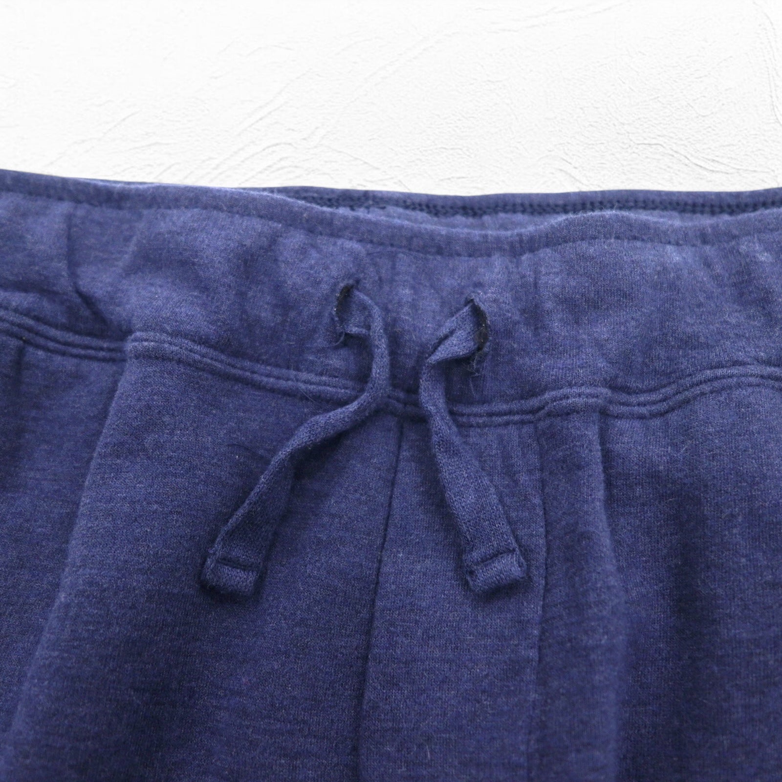 POLO RALPH LAUREN Jogger in felpa, taglia M, blu navy, con banda laterale e ricamo piccolo pony