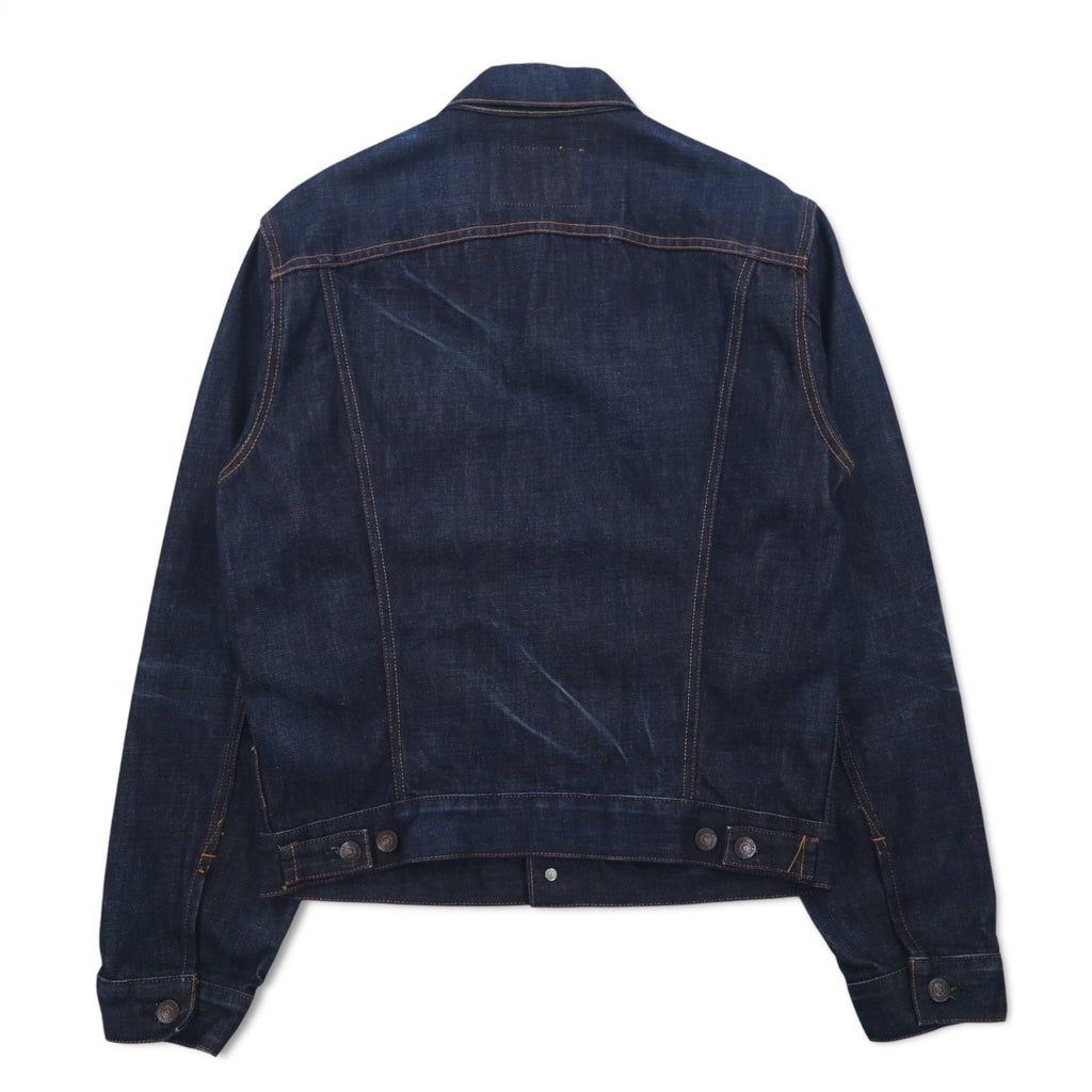 LEVI'S VINTAGE CLOTHING (LVC) Giacca di jeans 4th Type Big E 1967 riedizione L Indigo Blu 70505-0217 Made in Japan