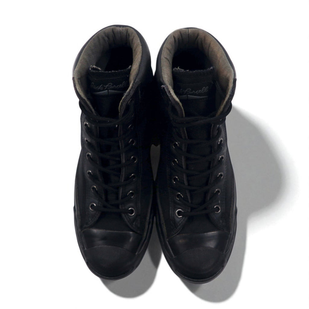 CONVERSE ジャックパーセル JACK PURCELL ML-NYLON MID スニーカー 27cm ナイロン レザー 1C391