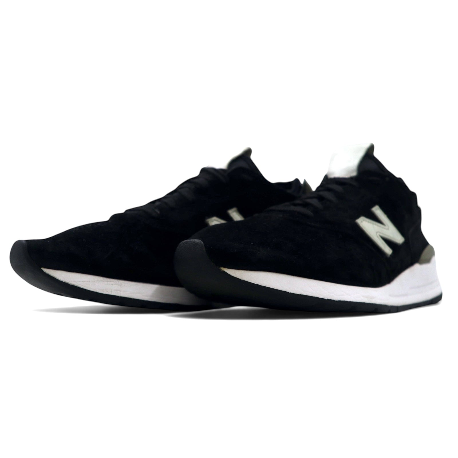 new balance Made in USA 997 sneakers in suede and leather, 29cm, black 997 Deconstructed M997DBW2