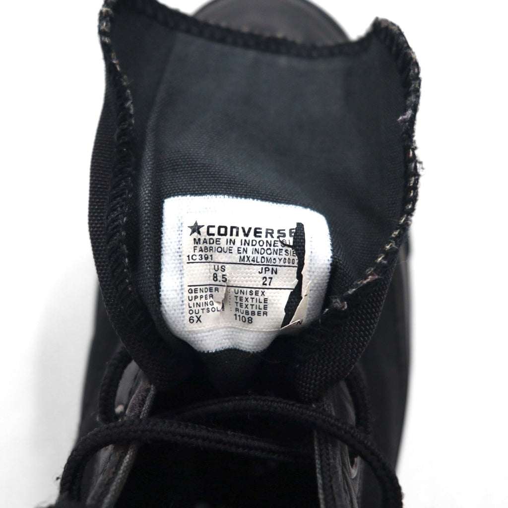 CONVERSE ジャックパーセル JACK PURCELL ML-NYLON MID スニーカー 27cm ナイロン レザー 1C391