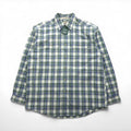 L.L.Bean サンウォッシュ キャンバス フランネルシャツ L チェック TRADITIONAL FIT 286410 未使用品