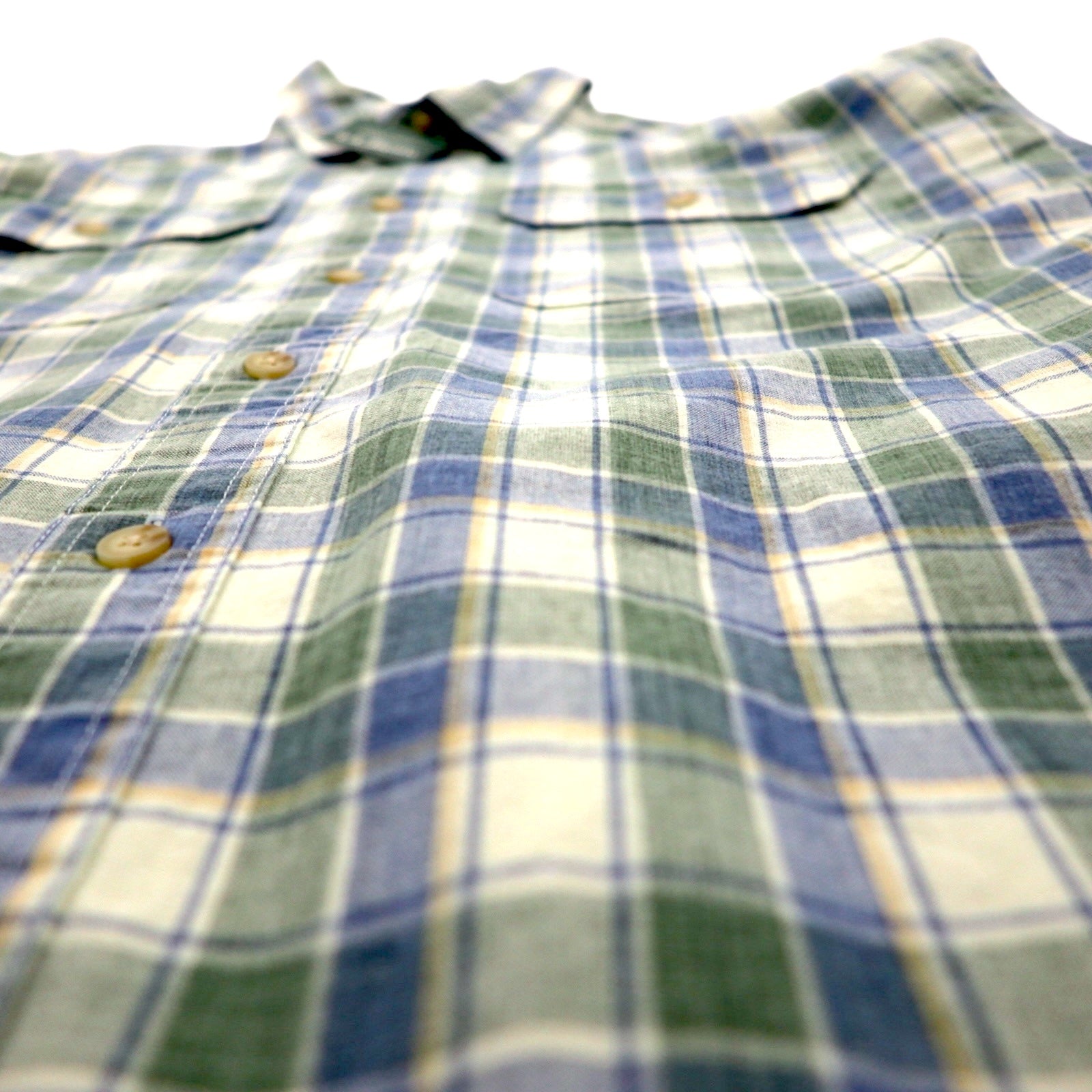 L.L.Bean サンウォッシュ キャンバス フランネルシャツ L チェック TRADITIONAL FIT 286410 未使用品