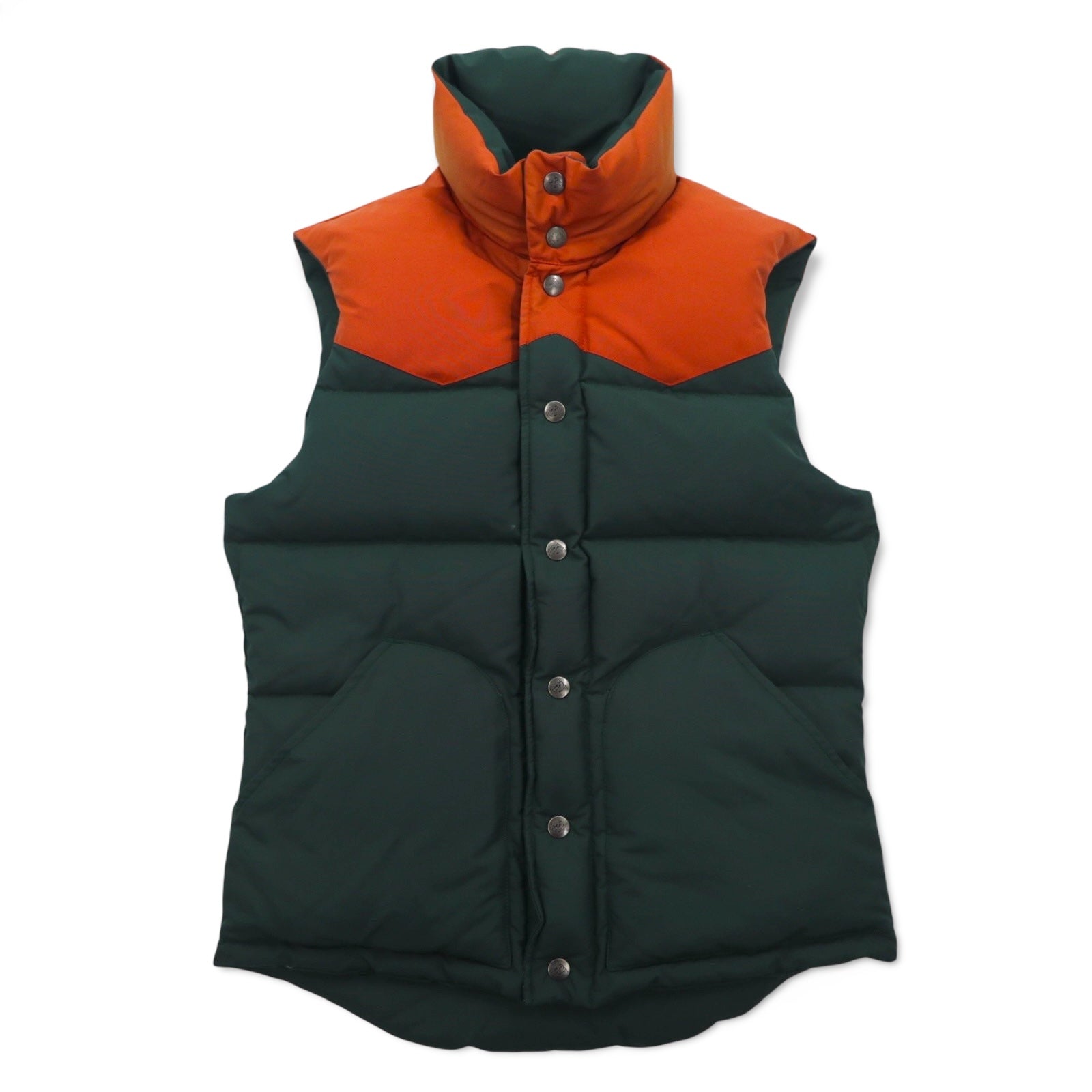 MT RAINIER DESIGN Gilet western reversibile in piumino 60/40 S Verde Cotone Nylon 700012476