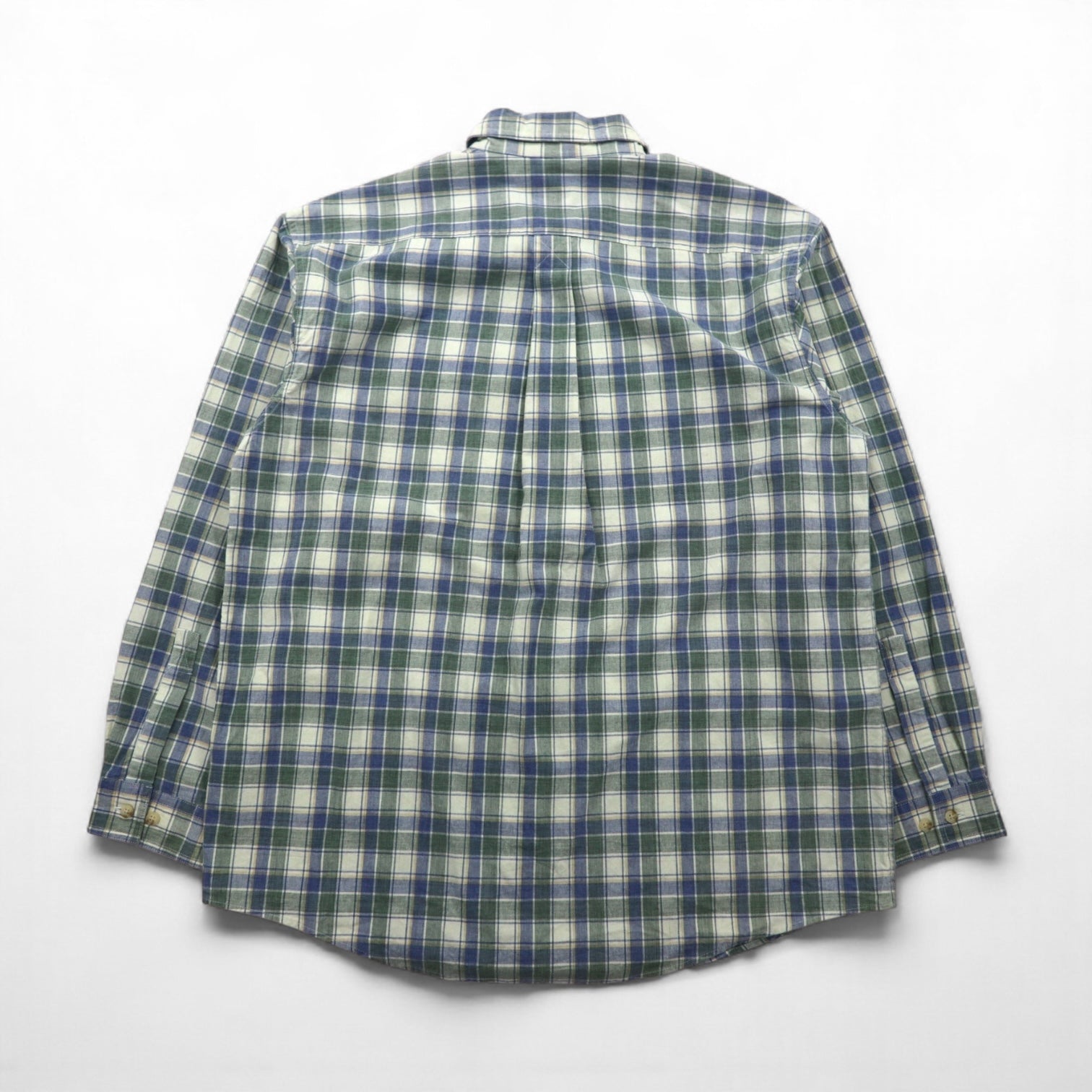 L.L.Bean サンウォッシュ キャンバス フランネルシャツ L チェック TRADITIONAL FIT 286410 未使用品