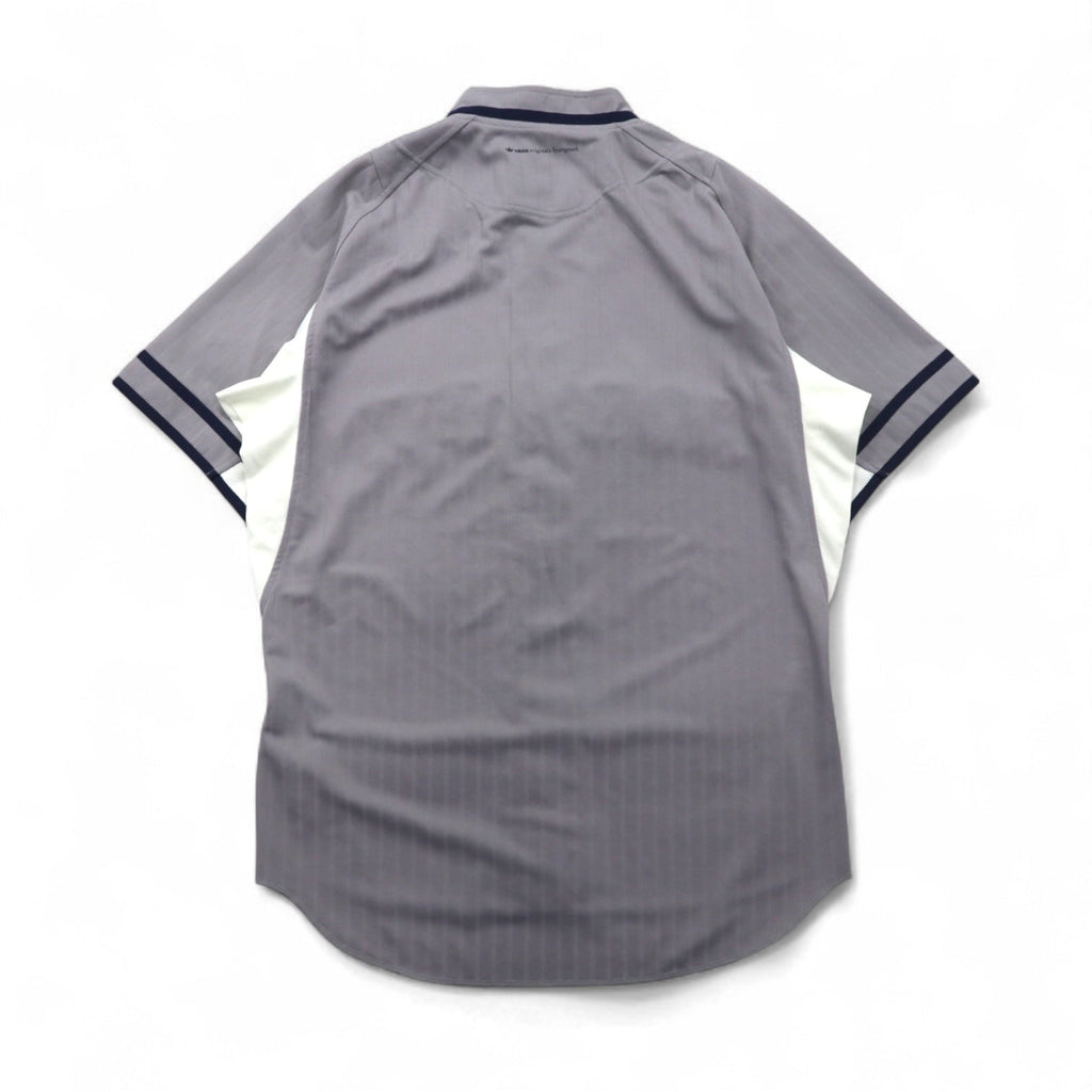 adidas originals × KZK ( Kazuki Kuraishi 倉石一樹 ) ObyO ベースボールシャツ XL グレー ポリエステル NORDEN O17334