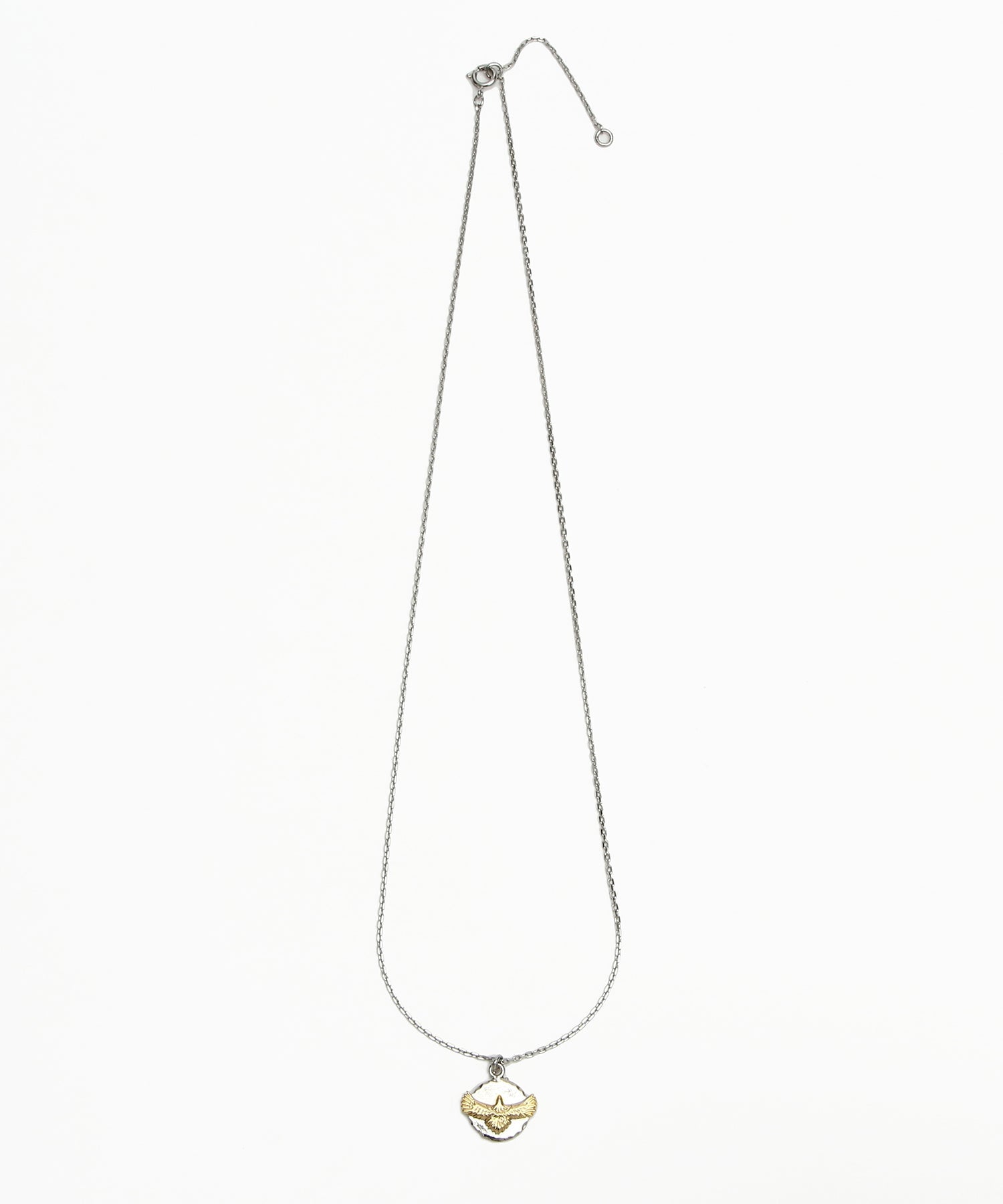 COLLANA CON MONETA AQUILA (ORO E ARGENTO)