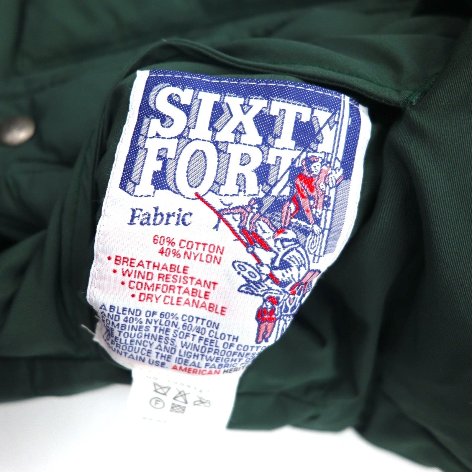 MT RAINIER DESIGN Gilet western reversibile in piumino 60/40 S Verde Cotone Nylon 700012476