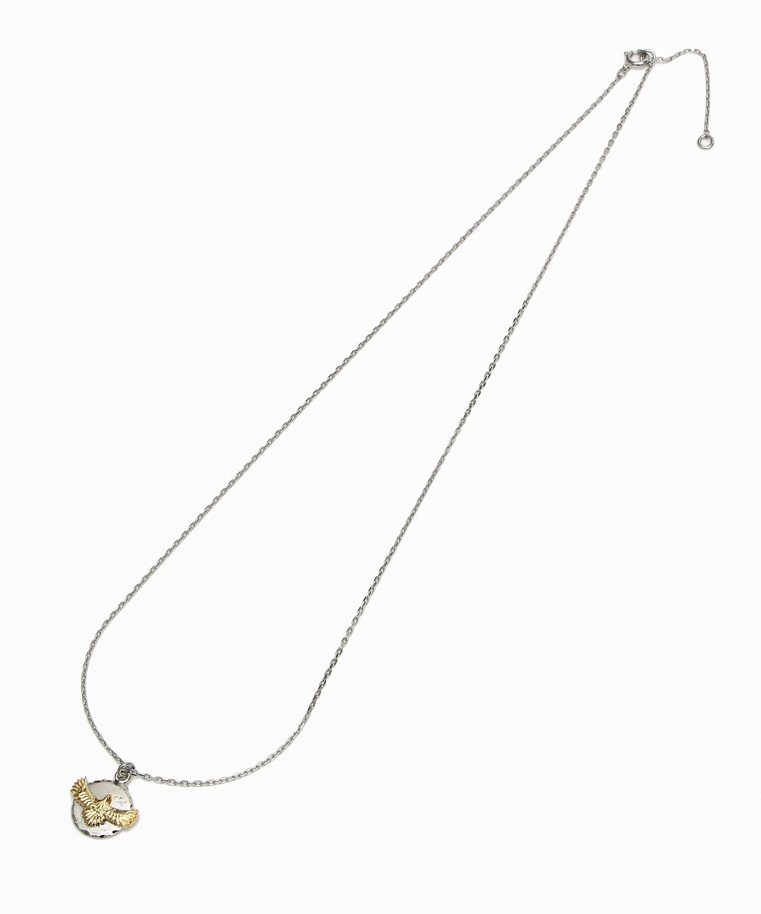 COLLANA CON MONETA AQUILA (ORO E ARGENTO)