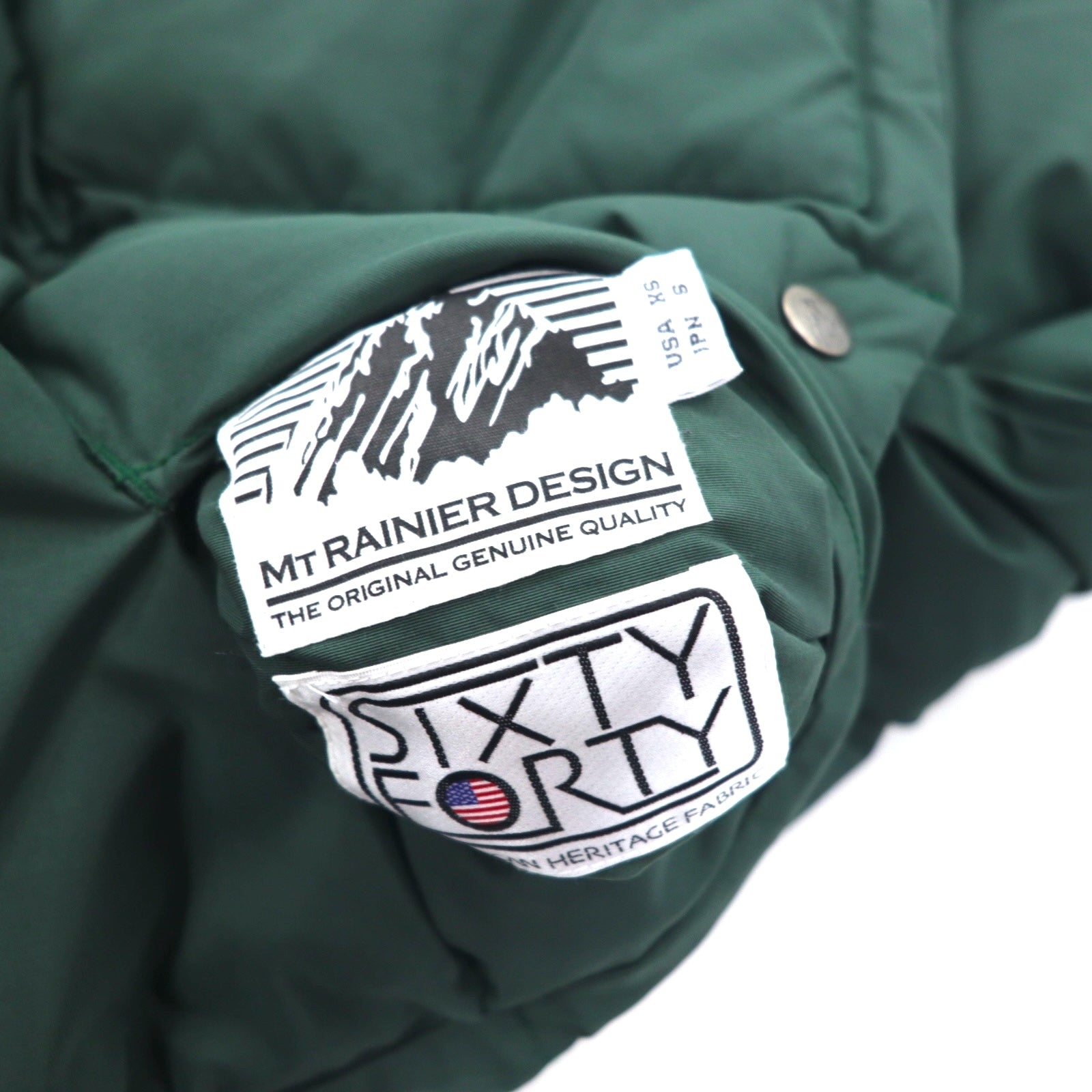 MT RAINIER DESIGN Gilet western reversibile in piumino 60/40 S Verde Cotone Nylon 700012476